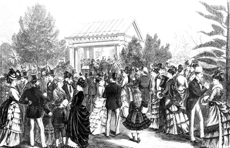 Band Playing 1874
